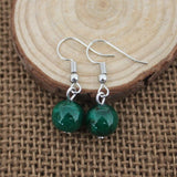 Cherry Long Drop Earrings Women Wedding Jewelry