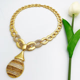 18K Yellow Gold Women Watch Women Bracelet Wrist Watch Jewelry 