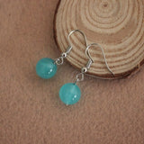 Cherry Long Drop Earrings Women Wedding Jewelry