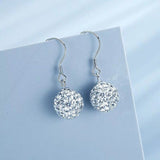 Cherry Long Drop Earrings Women Wedding Jewelry