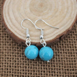 Cherry Long Drop Earrings Women Wedding Jewelry