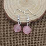 Cherry Long Drop Earrings Women Wedding Jewelry