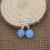 Cherry Long Drop Earrings Women Wedding Jewelry