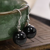 Cherry Long Drop Earrings Women Wedding Jewelry