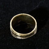 Vintag Carved Flower Ring for Women Jewelry Bohemian Gift