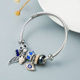 Luxury Evil Eye Butterfly Bracelet for Women Bangles Jewelry