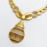 18K Yellow Gold Women Watch Women Bracelet Wrist Watch Jewelry 