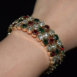 luxurious Bangle Bracelet Gold For Women Wedding Jewelry