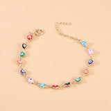 Double Layer Charm Chain Bracelet for Women Gold Wedding Jewelry