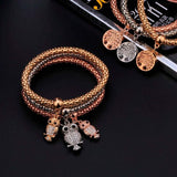Vintage Link Heart Charm Bracelet Bracelet For Women Jewelry Gift