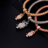 Vintage Link Heart Charm Bracelet Bracelet For Women Jewelry Gift