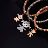 Vintage Link Heart Charm Bracelet Bracelet For Women Jewelry Gift