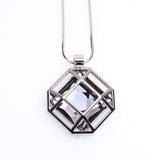 14K Yellow Gold Pendant Necklace Women Wedding Party Jewelry