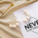 Trendy Pearl Drop Earrings For Women Wedding Jewelry