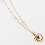 14K Rose Gold Pendant Necklace Women Anniverssary Party Jewelry