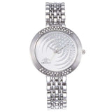 Luxury Zircon Quartz Watch For Women Bracelet WristWatch Jewelry