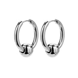 Classic Circle Hoop Earrings for Women Jewelry 925 Sterling Silver