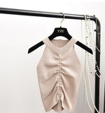 sexy-women-drawstring-ruched-crop-top-summer-stretch-sleeveless-camisole