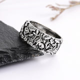 Vintage Retro Jewelry Ring Women Birthday Party Accessories Simple Versatile