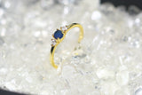 Luxury Emerald Gold Ring For Women Wedding Jewelry