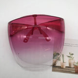 Luxury Sunglasses For Women Protective Glasses Full Face Cover