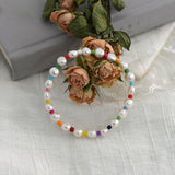 Natural freshwater pearl bracelet handmade Wedding Women Jewlery