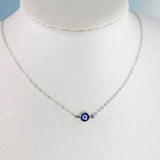 Vintage Eye Pendant Necklace For Women Gold Chain Wedding Jewelry