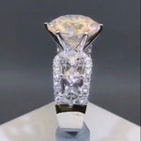 Unique Wedding Zircon Ring For Women Crystal Engagement Jewelry