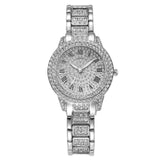 Luxury Inlaid Diamond Watche Watch Women Gold WristWatche Bracelet Jewelry