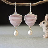 Vintage Silver Resin Gemstone Drop Earrings For Women Tribal Jewelry