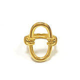 Unique Infinite Gold Ring For Women Jewelry Anniverssary Party Gift
