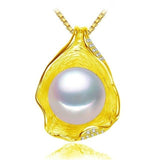 Genuine Natural Freshwater Pearl Pendant Necklace Wedding Jewelry women