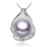 Genuine Natural Freshwater Pearl Pendant Necklace Wedding Jewelry women