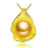 Genuine Natural Freshwater Pearl Pendant Necklace Wedding Jewelry women