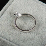 Luxury 925 sterling Silver Engagement ring Women Wedding Jewelry