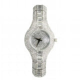 Luxury Rhinestone Watch 18K Gold Women Wedding Jewelry