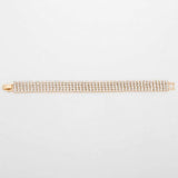 Rhinestone Crystal Multi-Layer Tassel Bracelet Female Bohemia Princess Jewelry