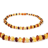 Natural Amber Beads Necklace Genuine Baltic Amber Stone Baby Necklace Gift