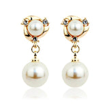 Vintage Water Drop Earrings For Women Gold For Women Wedding Jewelry