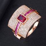 Vintage Stackable Gemstone Ring Women's Bridal Jewelry