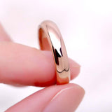 Rose Gold Engagement Ring For Women Wedding Jewelry