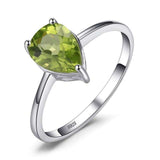 1.5Ct AMETHYST Engagement RING SILVER Women Wedding Jewelry